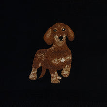 Lade das Bild in den Galerie-Viewer, Geschirrtuch Dackel, schwarz