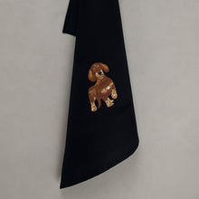 Lade das Bild in den Galerie-Viewer, Geschirrtuch Dackel, schwarz