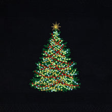 Lade das Bild in den Galerie-Viewer, Geschirrtuch Weihnachtsbaum, schwarz