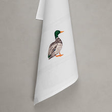 Lade das Bild in den Galerie-Viewer, Geschirrtuch Ente, weiß