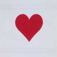 Lade das Bild in den Galerie-Viewer, Geschirrtuch Herz, weiß