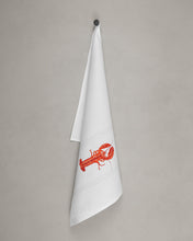 Lade das Bild in den Galerie-Viewer, Geschirrtuch Hummer, weiß