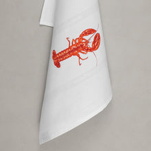 Lade das Bild in den Galerie-Viewer, Geschirrtuch Hummer, weiß
