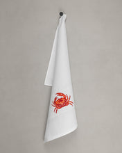 Lade das Bild in den Galerie-Viewer, Geschirrtuch Krabbe, weiß
