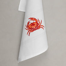 Lade das Bild in den Galerie-Viewer, Geschirrtuch Krabbe, weiß