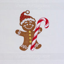 Lade das Bild in den Galerie-Viewer, Geschirrtuch Lebkuchenmann, weiß