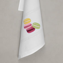 Lade das Bild in den Galerie-Viewer, Geschirrtuch Macarons, weiß