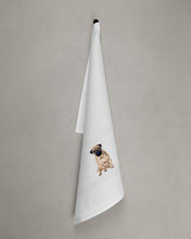 Lade das Bild in den Galerie-Viewer, Geschirrtuch Mops, weiß