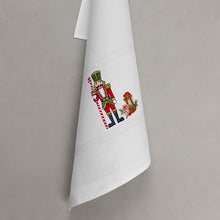 Load image into Gallery viewer, Tea towel heart, white