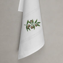 Lade das Bild in den Galerie-Viewer, Geschirrtuch Olive, weiß