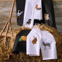 Lade das Bild in den Galerie-Viewer, Geschirrtuch Dackel, weiß