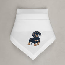 Lade das Bild in den Galerie-Viewer, Serviette Dackel, weiß