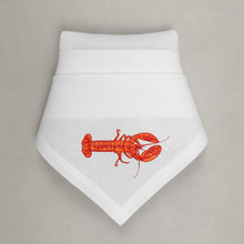 Lade das Bild in den Galerie-Viewer, Serviette Hummer, weiß