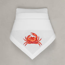 Lade das Bild in den Galerie-Viewer, Serviette Krabbe, weiß