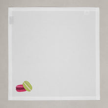 Lade das Bild in den Galerie-Viewer, Serviette Macarons, weiß