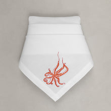 Lade das Bild in den Galerie-Viewer, Serviette Oktopus, weiß