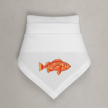 Lade das Bild in den Galerie-Viewer, Serviette Rotbarsch, weiß