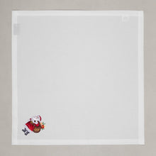 Lade das Bild in den Galerie-Viewer, Serviette Santa Claus, weiß