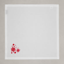 Lade das Bild in den Galerie-Viewer, Serviette Weihnachtsherz, weiß