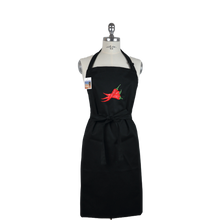 Lade das Bild in den Galerie-Viewer, Schürze Chili, schwarz