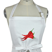 Lade das Bild in den Galerie-Viewer, Schürze Chili, weiß