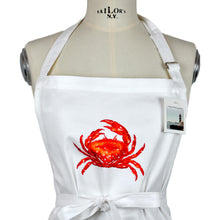Lade das Bild in den Galerie-Viewer, Schürze Krabbe, weiß