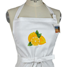 Lade das Bild in den Galerie-Viewer, Schürze Zitrone, weiß