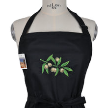 Lade das Bild in den Galerie-Viewer, Schürze Olive, schwarz
