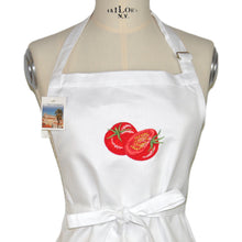 Lade das Bild in den Galerie-Viewer, Schürze Tomate, weiß