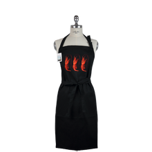 Lade das Bild in den Galerie-Viewer, Schürze Garnelen, schwarz