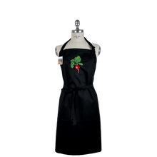 Lade das Bild in den Galerie-Viewer, Schürze Radieschen, schwarz