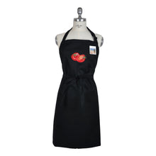 Lade das Bild in den Galerie-Viewer, Schürze Tomate, schwarz