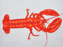 Lade das Bild in den Galerie-Viewer, Geschirrtuch Hummer, weiß