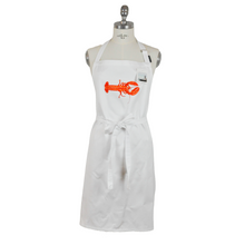 Lade das Bild in den Galerie-Viewer, Schürze Hummer, weiß