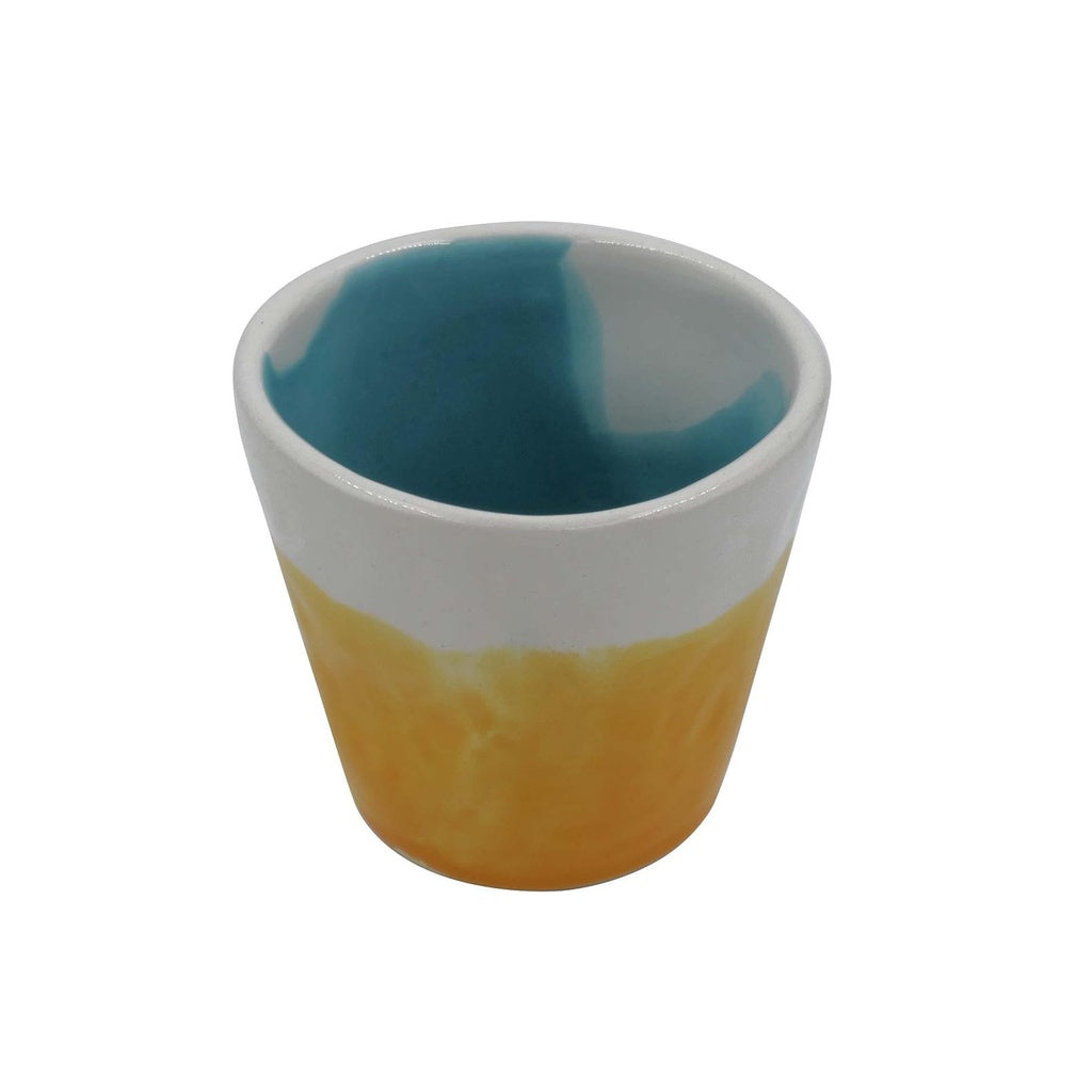 Color Coffee Cup Yellow/Blue