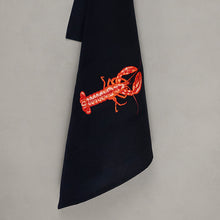 Lade das Bild in den Galerie-Viewer, Geschirrtuch Hummer, schwarz