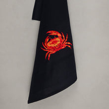 Lade das Bild in den Galerie-Viewer, Geschirrtuch Krabbe, schwarz