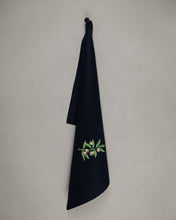 Lade das Bild in den Galerie-Viewer, Geschirrtuch Olive, schwarz