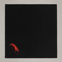 Lade das Bild in den Galerie-Viewer, Serviette Garnele, schwarz