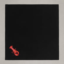 Lade das Bild in den Galerie-Viewer, Serviette Hummer, schwarz