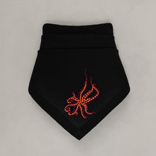 Lade das Bild in den Galerie-Viewer, Serviette Oktopus, schwarz