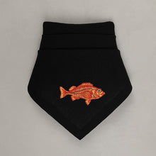 Lade das Bild in den Galerie-Viewer, Serviette Rotbarsch, schwarz