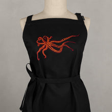 Lade das Bild in den Galerie-Viewer, Schürze Oktopus, schwarz