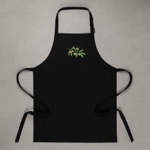 Lade das Bild in den Galerie-Viewer, Schürze Olive, schwarz