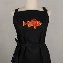 Lade das Bild in den Galerie-Viewer, Schürze Rotbarsch, schwarz