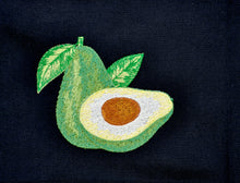 Lade das Bild in den Galerie-Viewer, Geschirrtuch Avocado, schwarz