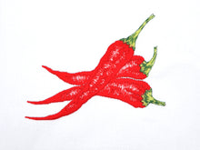 Lade das Bild in den Galerie-Viewer, Geschirrtuch Chili, weiß