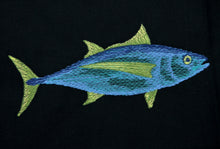 Lade das Bild in den Galerie-Viewer, Geschirrtuch Thunfisch, schwarz
