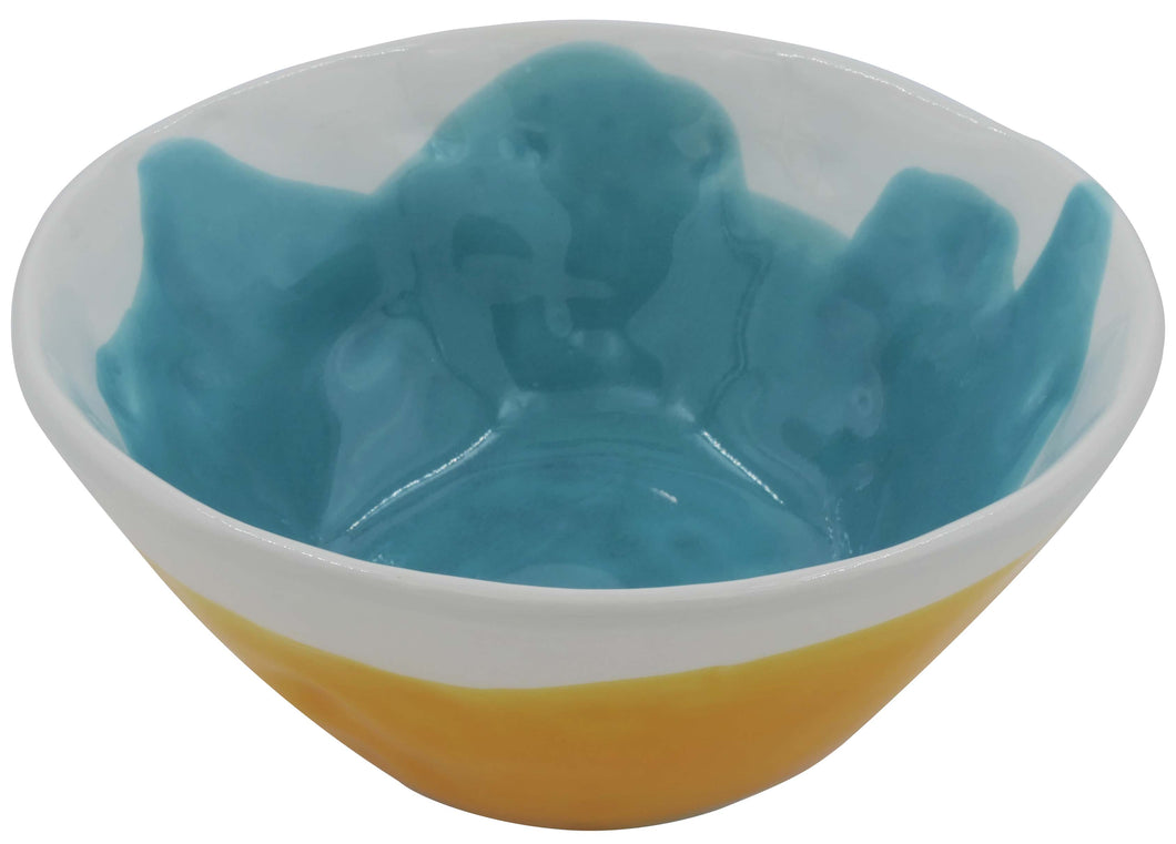Color Bowl M Yellow/Blue