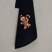 Lade das Bild in den Galerie-Viewer, Geschirrtuch Lebkuchenmann, schwarz
